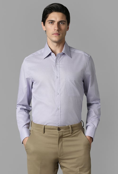 LOUIS PHILIPPE Checked Regular Fit Formal Shirt
