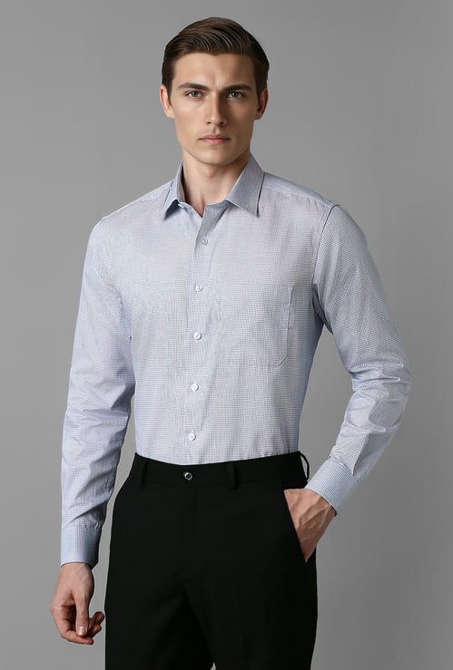 LOUIS PHILIPPE Checked Slim Fit Formal Shirt