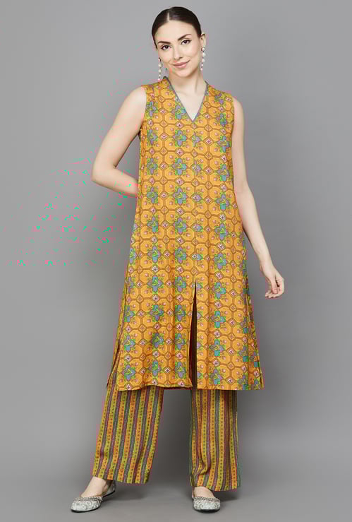 GLOBAL DESI Women Printed Kurta Set