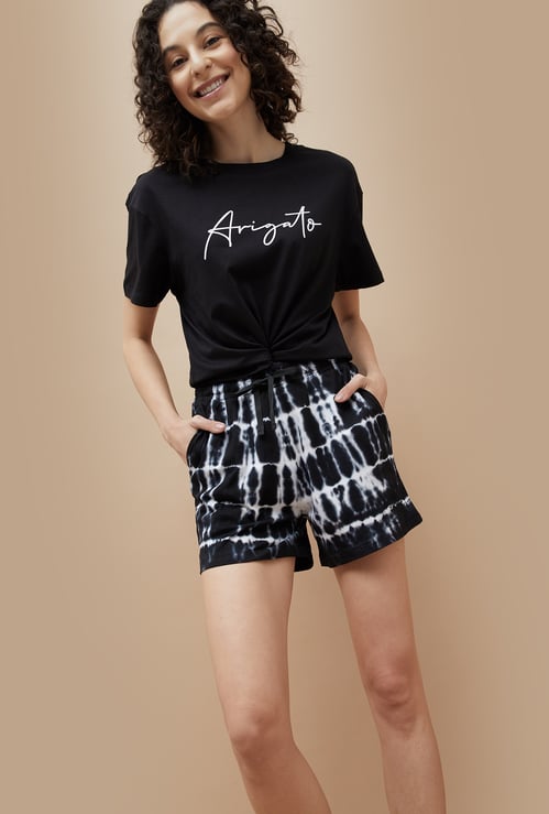 GINGER Tie & Dye Lounge Shorts