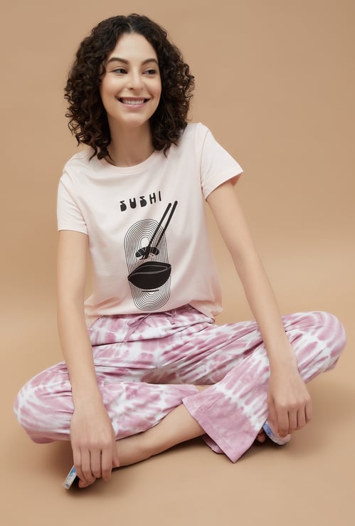 GINGER Printed Lounge T-shirt