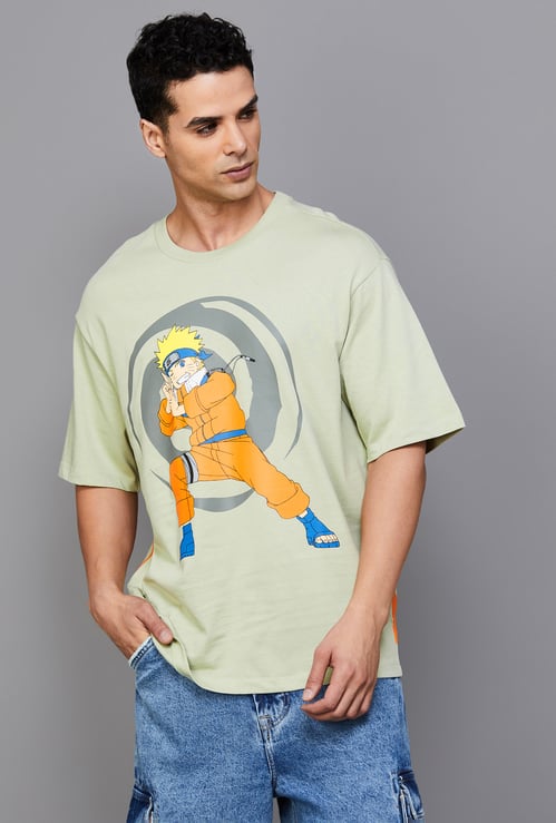 FREE AUTHORITY Naruto Print T-shirt