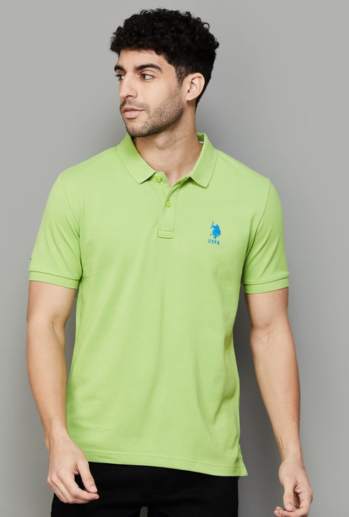 U.S. POLO ASSN. Solid Polo T-shirt