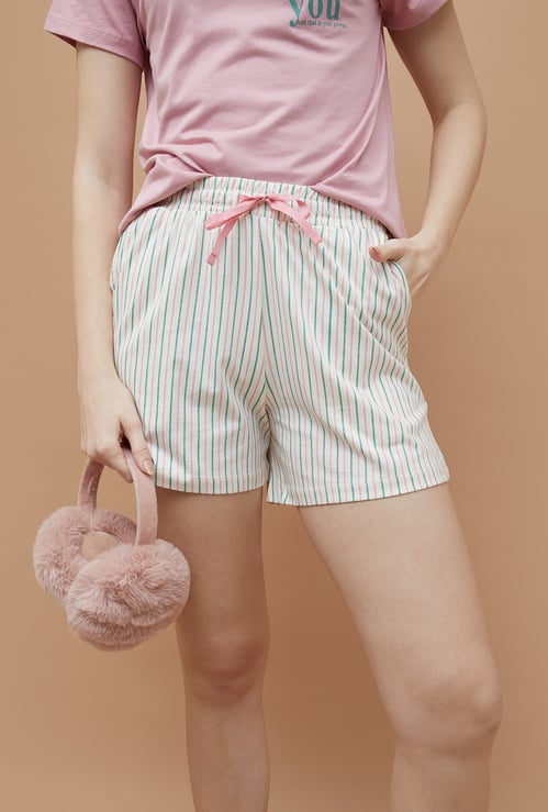 GINGER Striped Shorts