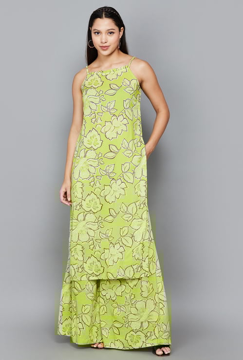 GLOBAL DESI Printed Straight Kurta Set