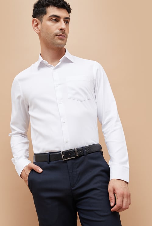 CODE Solid Slim Fit Formal Shirt