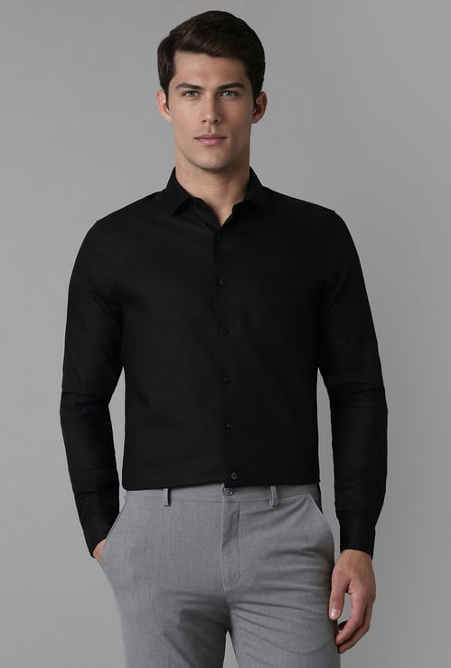 LOUIS PHILIPPE Solid Slim Fit Formal Shirt