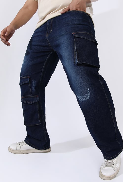 INSTAFAB PLUS Solid Utility Cargo Jeans