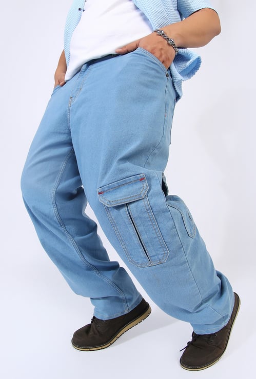 INSTAFAB PLUS Solid Cargo Jeans