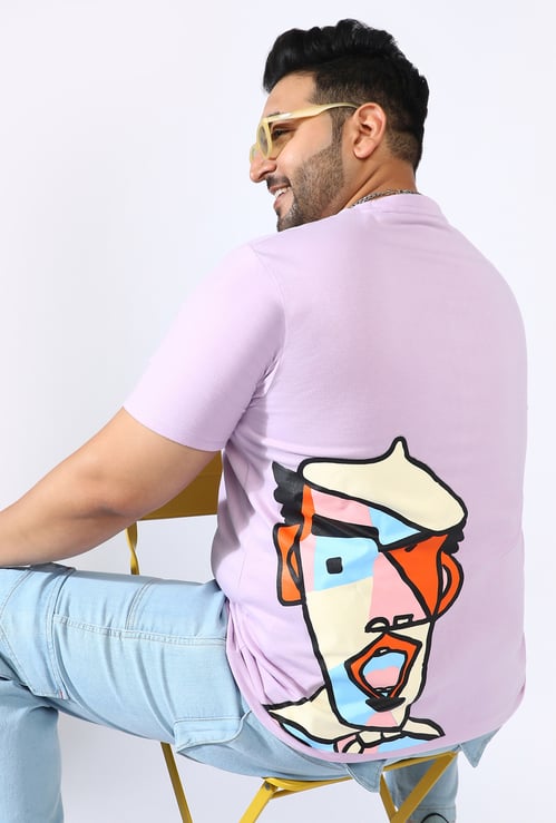 INSTAFAB PLUS Back Graphic Print T-shirt