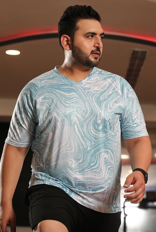 INSTAFAB PLUS Printed Dri Fit Active T-shirt
