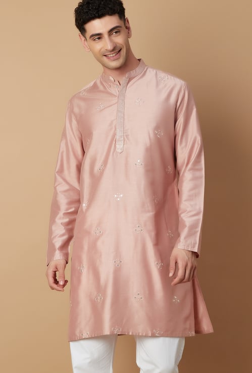 MELANGE Embroidered Straight Kurta