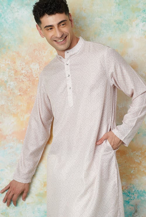 MELANGE Embroidered Straight Kurta