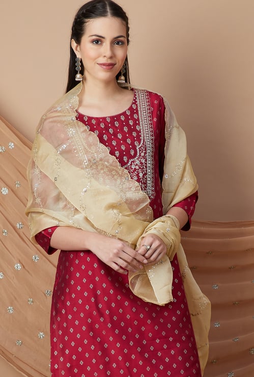 MELANGE Embellished Dupatta