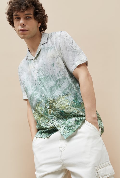 FORCA Printed Regular Fit Shirt