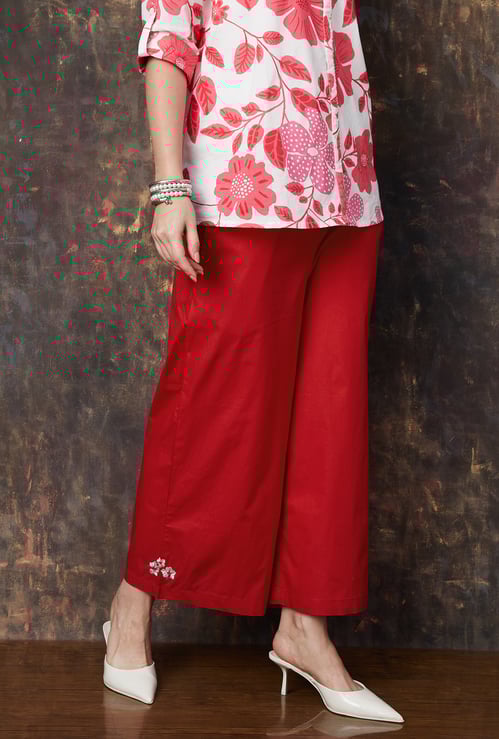 MELANGE Solid Palazzos