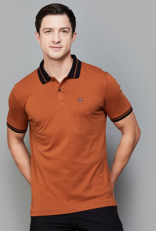 ARROW SPORT Solid Polo T-shirt