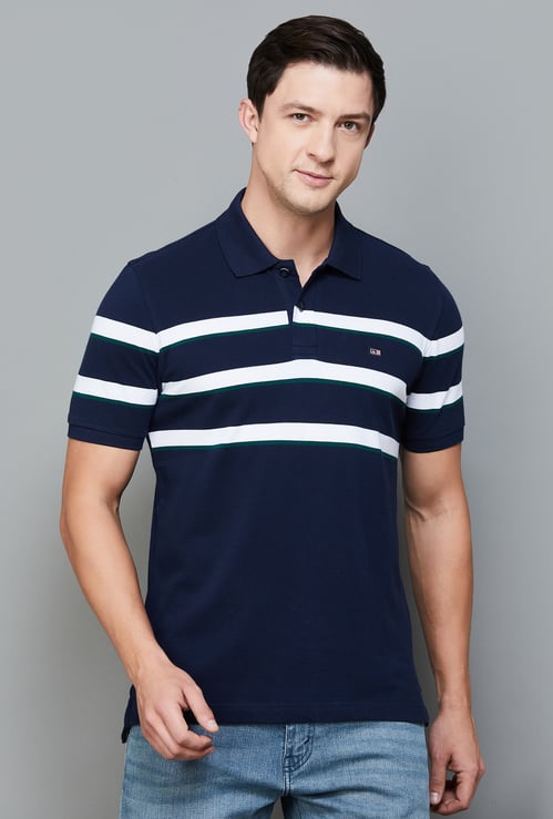 ARROW SPORT Striped Polo T-shirt
