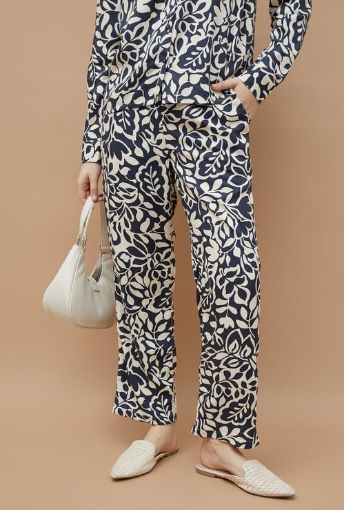 FAME FOREVER Printed Trousers