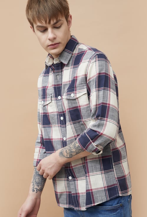 FORCA Checked Regular Fit Shirt