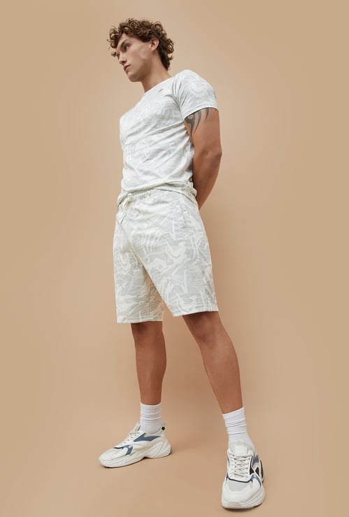 KAPPA Printed Hydroway Sports Shorts