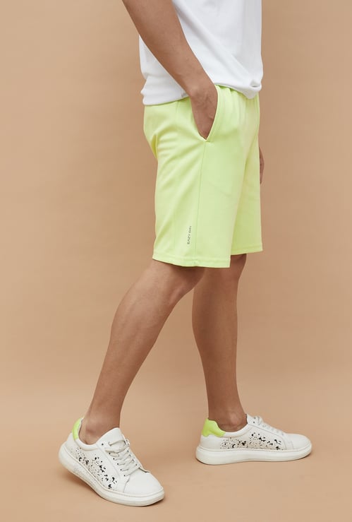 FAME FOREVER ACTIVE Solid Regular Fit Shorts