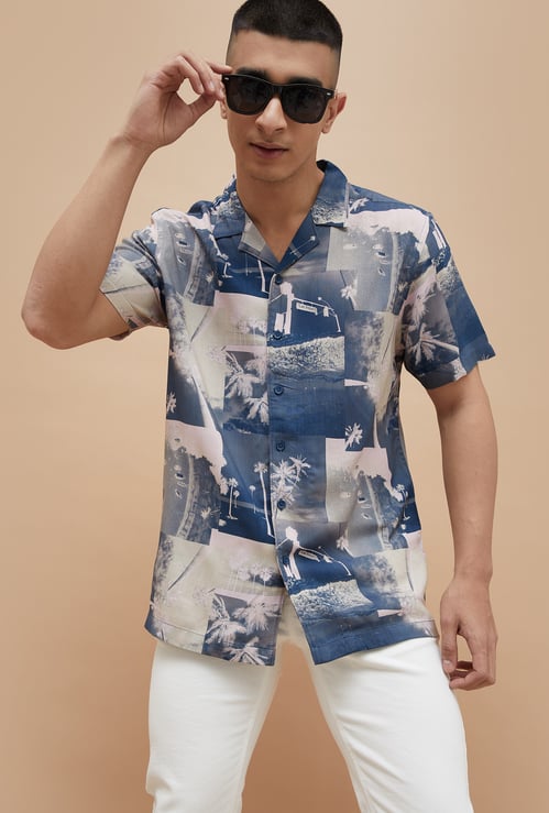 FAME FOREVER Printed Regular Fit Shirt