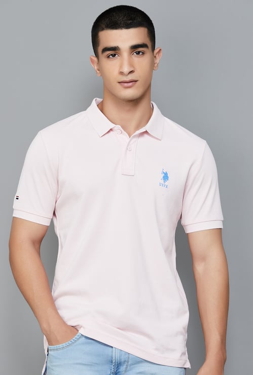 U.S. POLO ASSN. Solid Polo T-shirt
