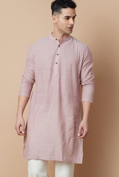 MELANGE Woven Straight Kurta