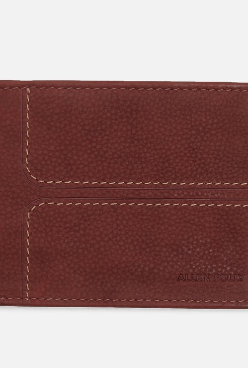 ALLEN SOLLY Solid Bi-Fold Wallet