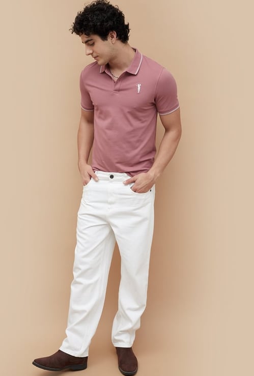 Cutaway Collar Floral Print Formal Shirt