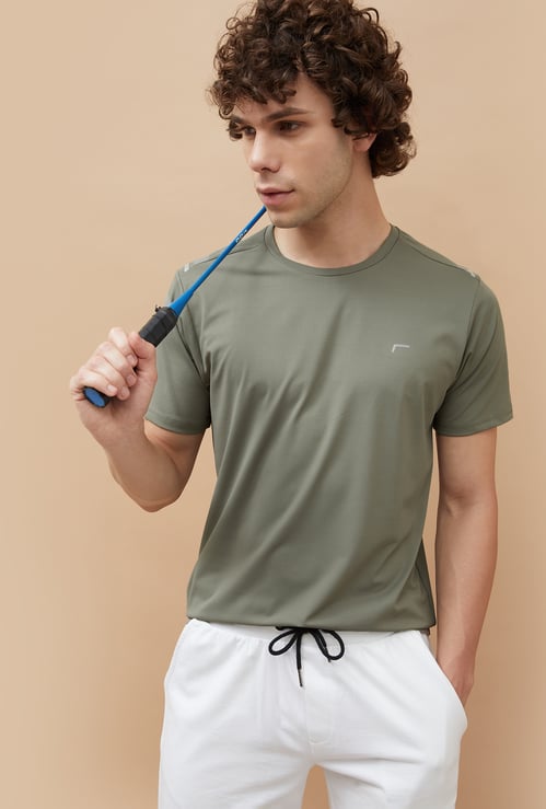 FAME FOREVER ACTIVE Solid T-shirt