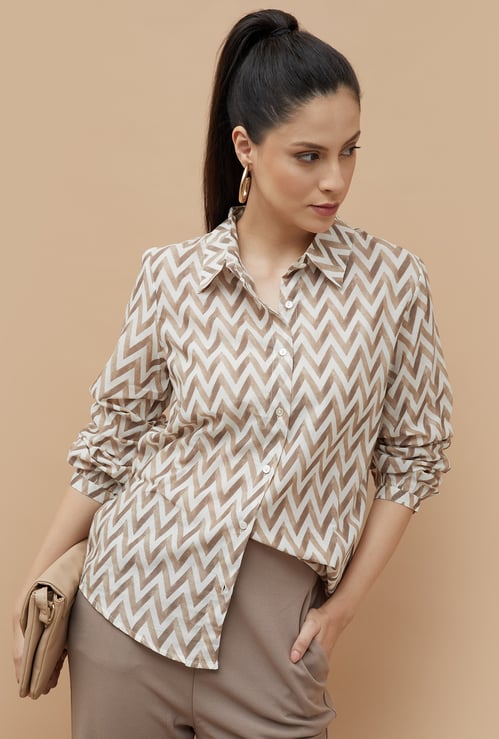 CODE CLASSIC Printed Regular Fit Shirt