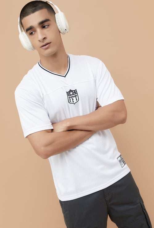FAME FOREVER Perforated Active T-shirt