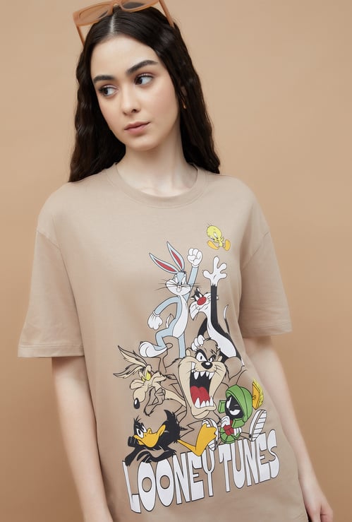 GINGER Looney Tunes Printed T-shirt