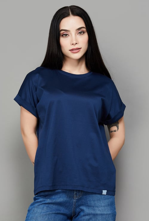 RAREISM Solid T-shirt