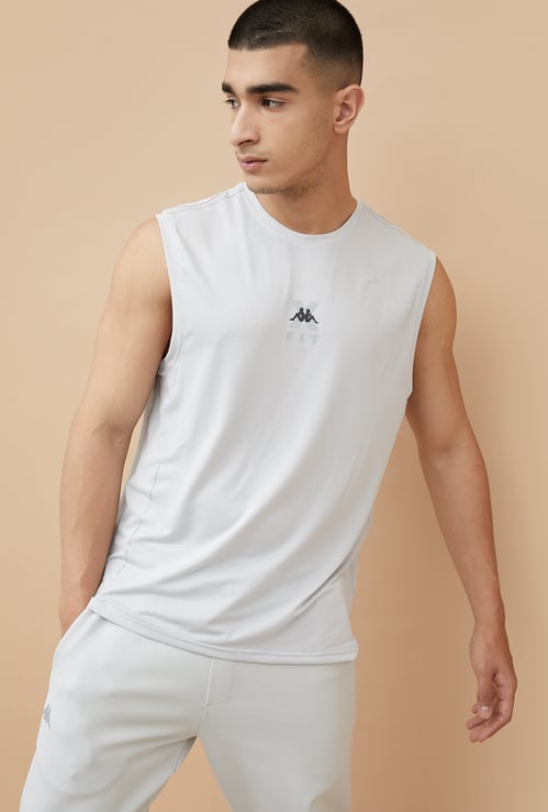 KAPPA Print Detail Sleeveless T-shirt