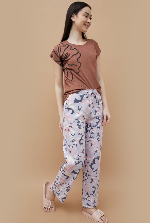 GINGER Floral Print Pyjamas