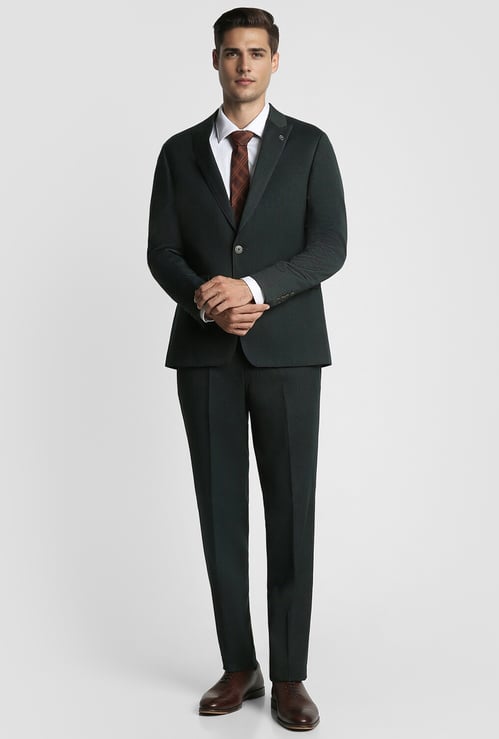 PETER ENGLAND Textured Slim Fit Two Piece Formal Suit