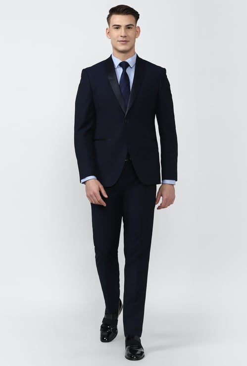 PETER ENGLAND Textured Slim Fit Two Piece Formal Suit