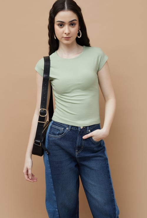 GINGER Solid T-shirt