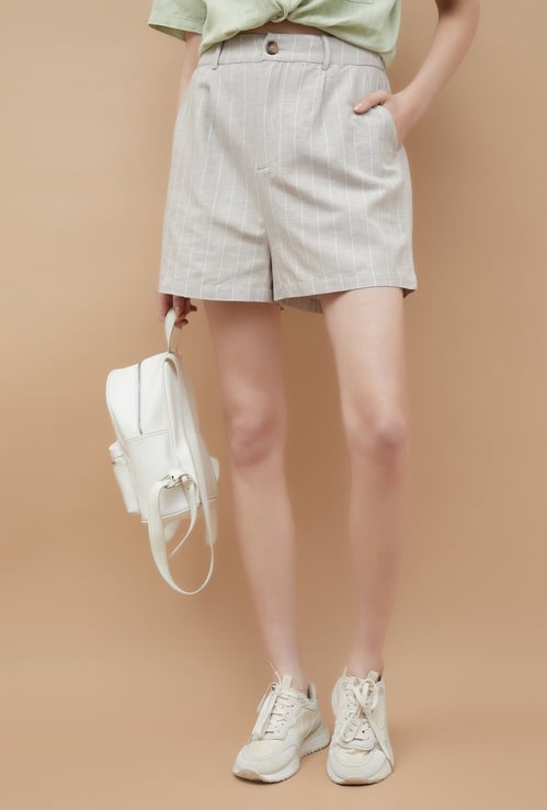 GINGER Striped Shorts