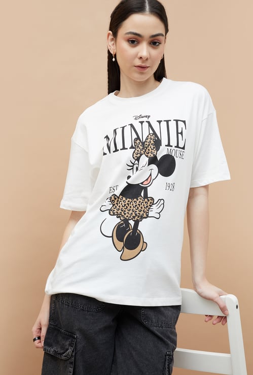 GINGER Minnie Mouse Print T-shirt