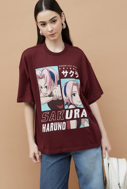 GINGER Sakura Printed T-shirt