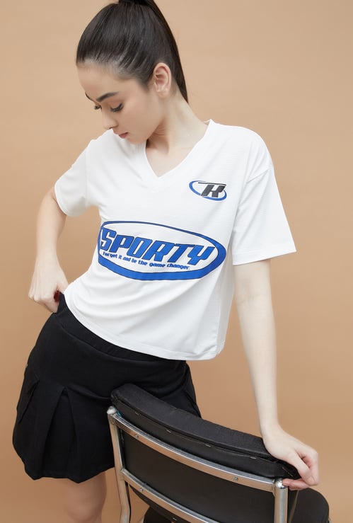 KAPPA Typographic Print Sports T-shirt