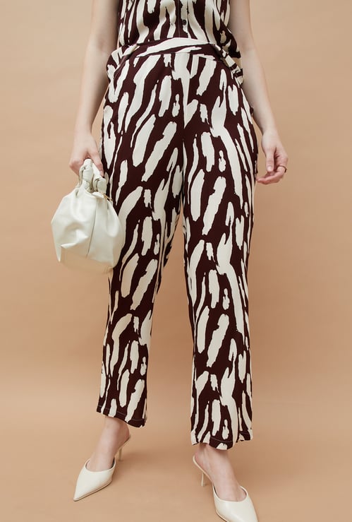 FAME FOREVER Printed Trousers