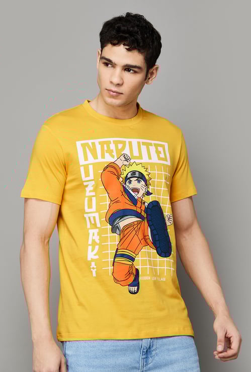 FREE AUTHORITY Naruto Printed T-shirt