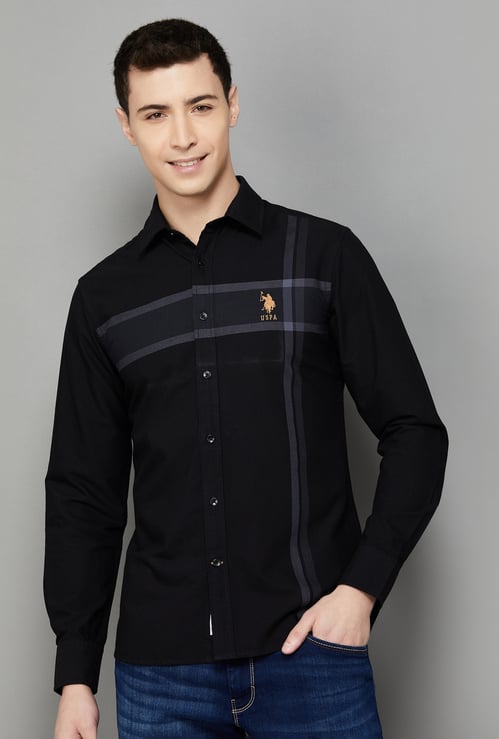 U.S. POLO ASSN. Checked Regular Fit Shirt