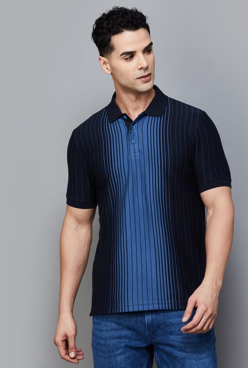UNITED COLORS OF BENETTON Striped Polo T-shirt