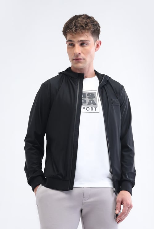 U.S. POLO ASSN. Solid Regular Fit Sport Jacket
